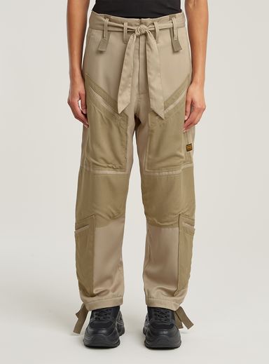 Tone On Tone Cargo Pants